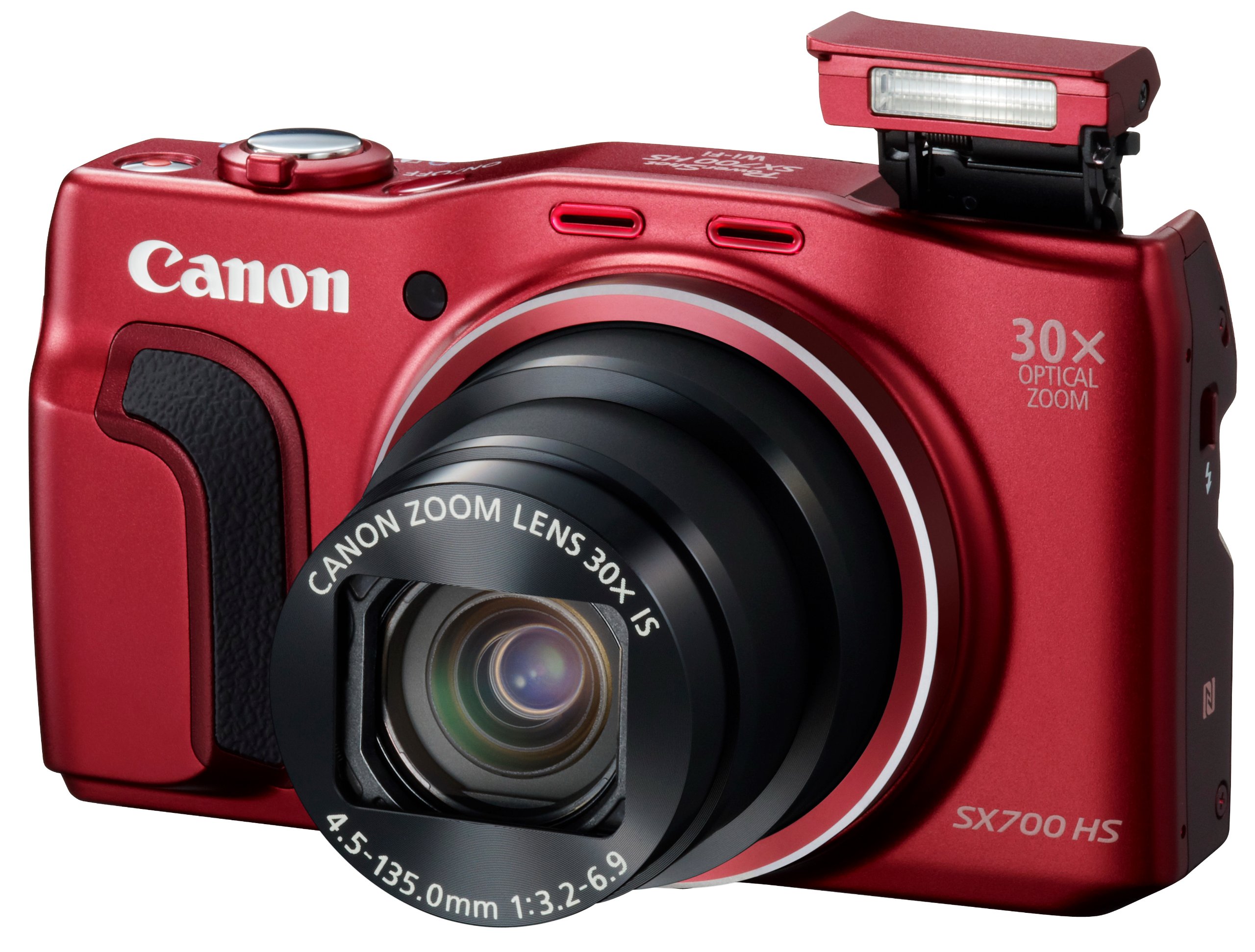 Amazon Canada: Canon Powershot Sx700 Hs Digital Camera Red Sx700RE