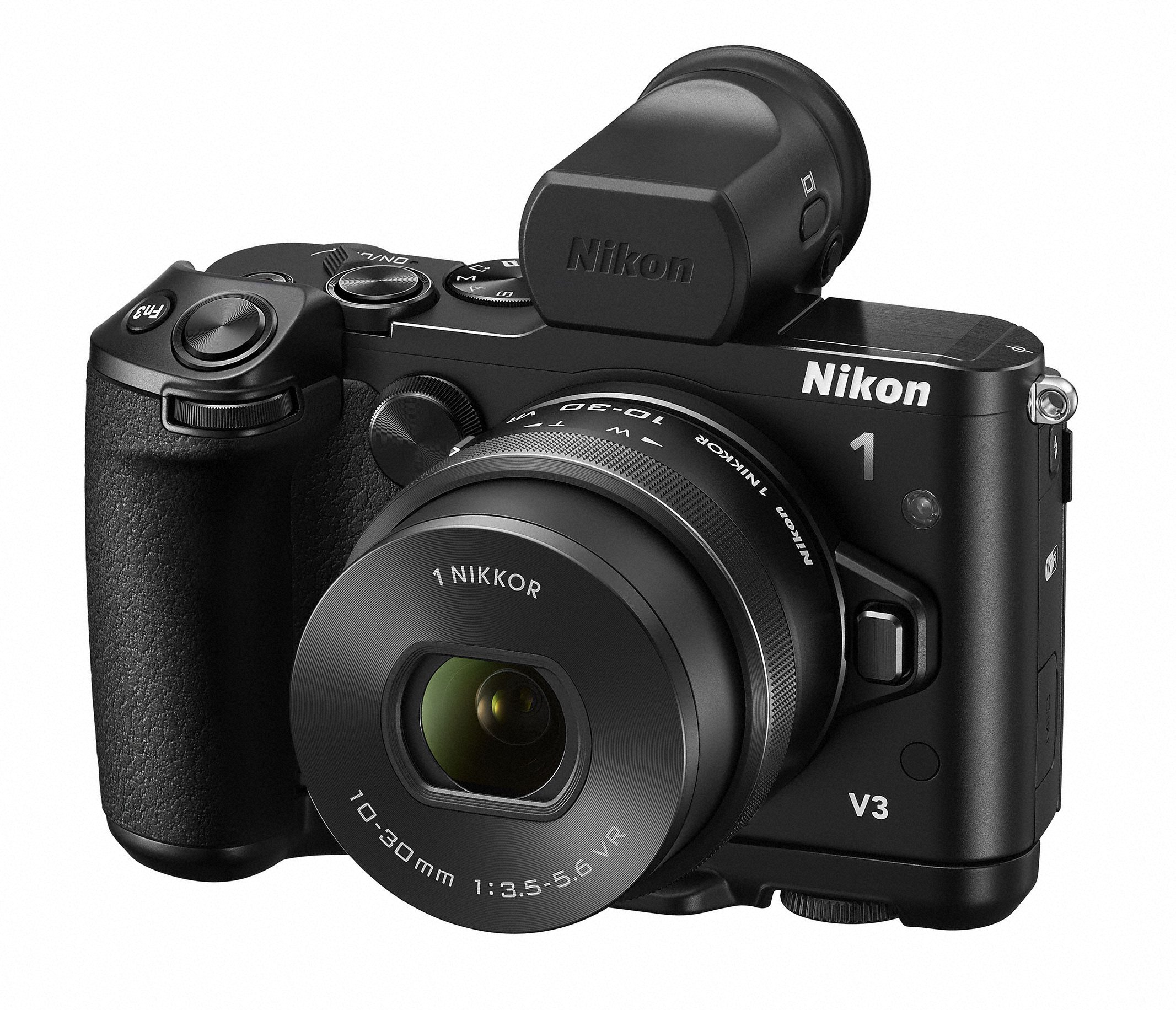 Amazon | Nikon ミラーレス一眼Nikon 1 V3 プレミアムキット ブラック