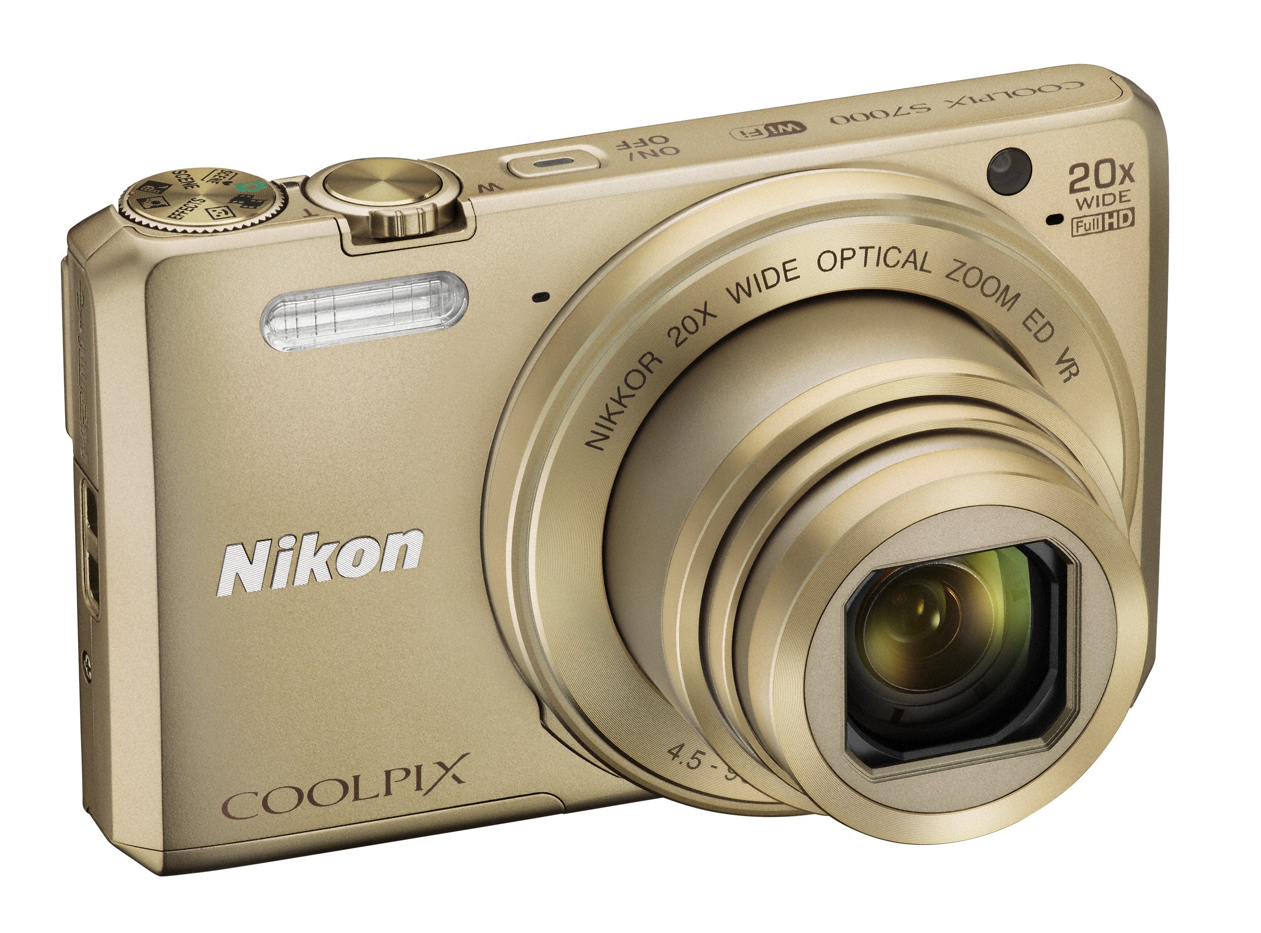 Amazon.com : Nikon COOLPIX S7000 Digital Camera (Gold