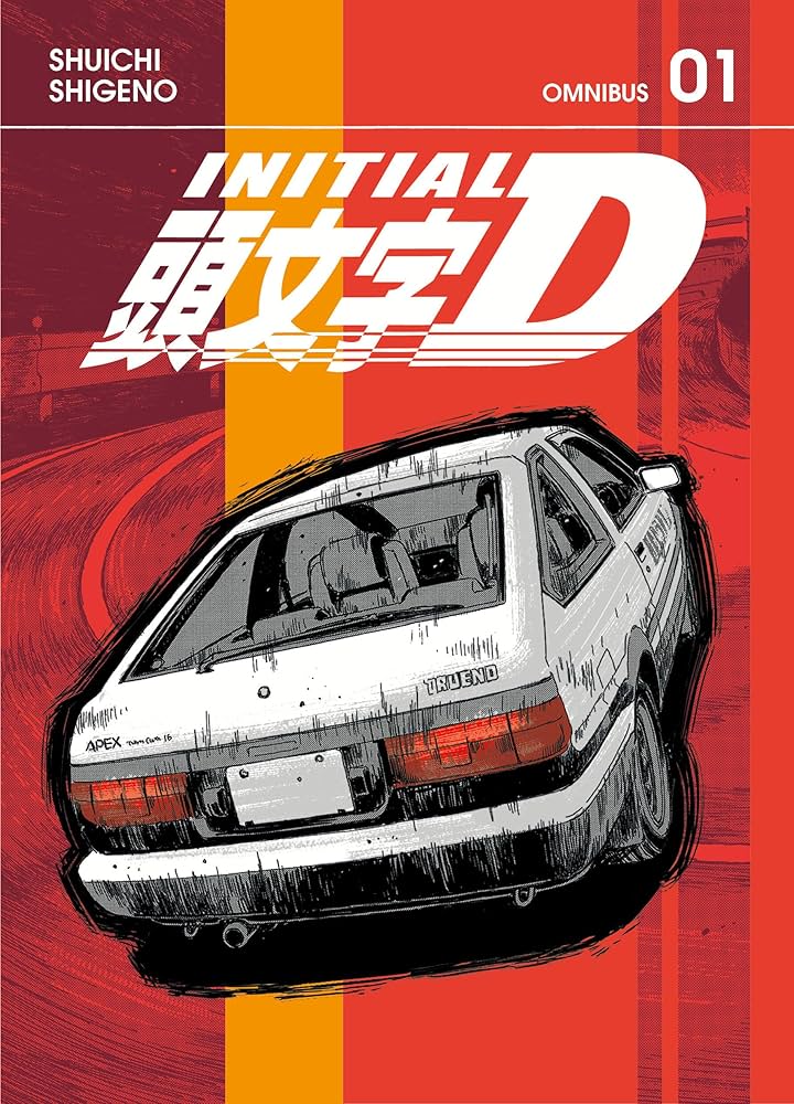 Initial D Omnibus 1 (Vol. 1-2): Shigeno, Shuichi: 9798888770986