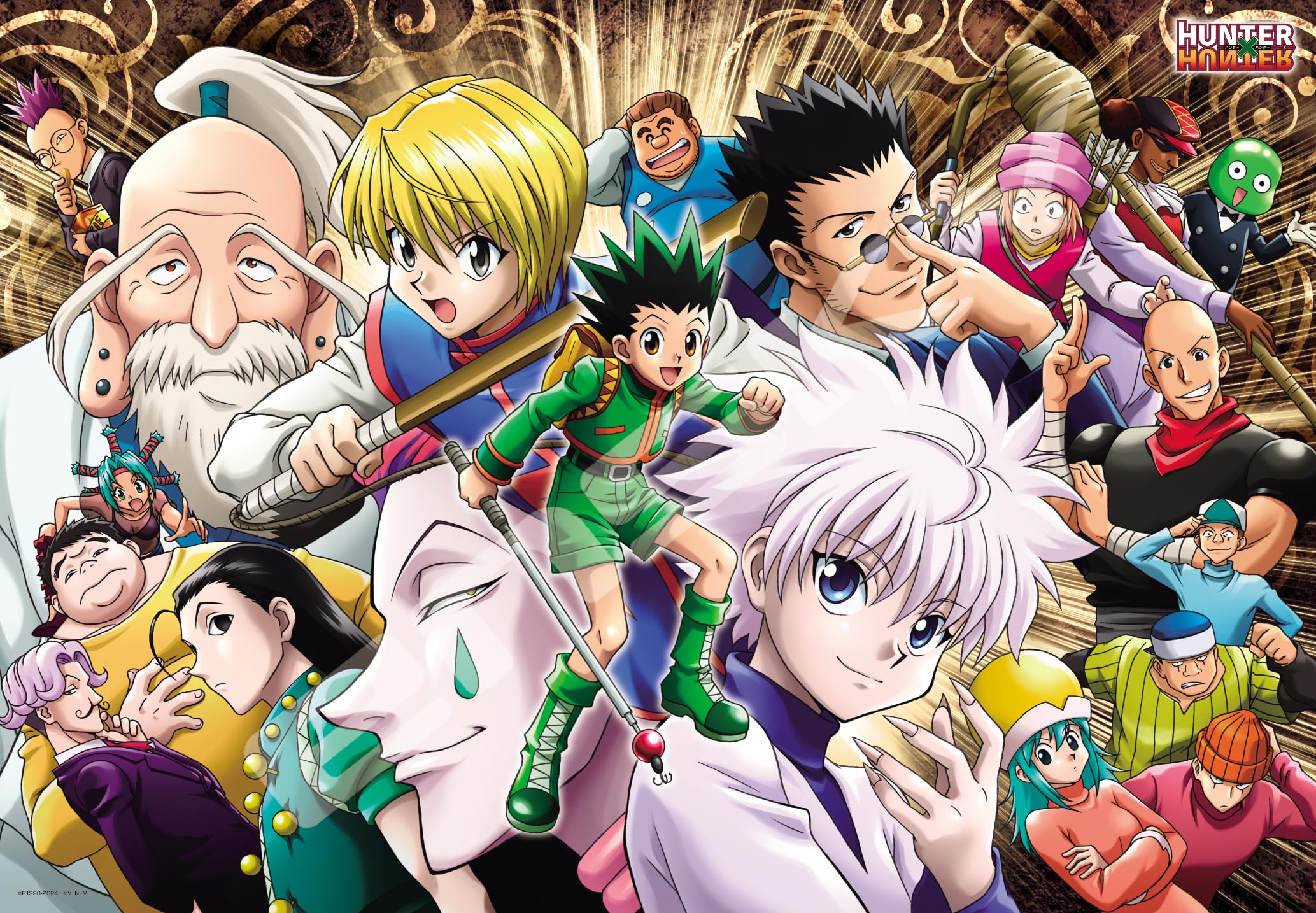 冨樫義博展 HUNTER×HUNTER モザイクアートパズル ジグソーパズル