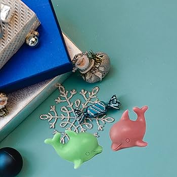 Amazon.co.jp: ONNPNN イルカ型キャンドル型、かわいい小さなイルカ型