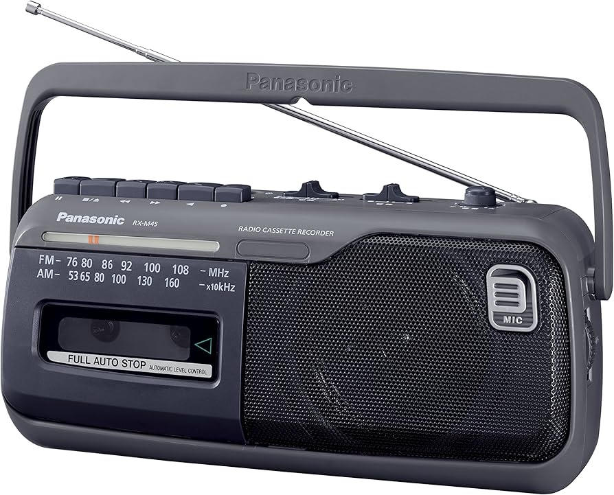 Amazon.co.jp: パナソニック ラジオカセットレコーダー RX-M45-H