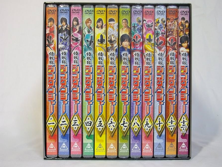 Amazon.co.jp: スーパー戦隊シリーズ 侍戦隊シンケンジャー DVD全12巻