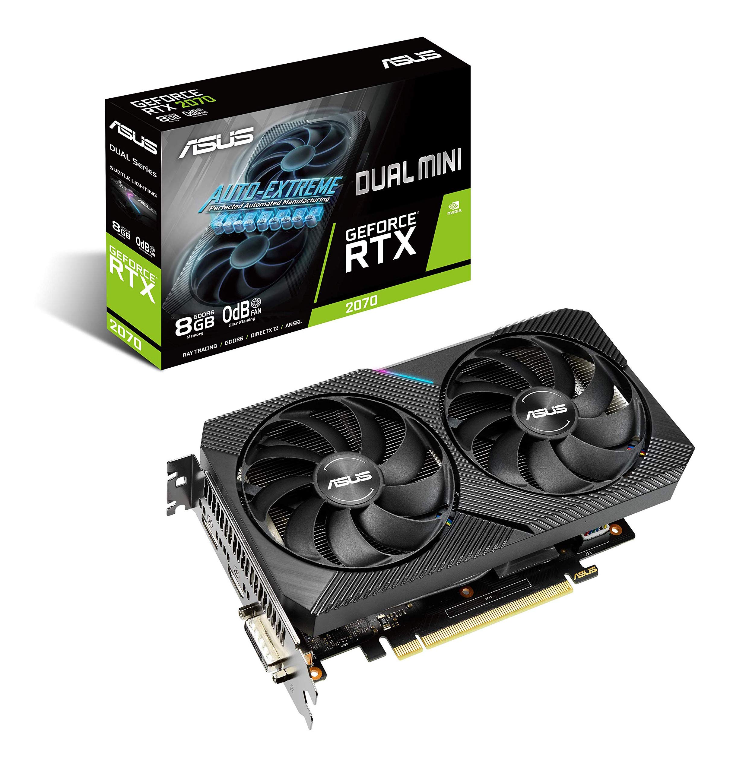 Amazon.com: ASUS Dual NVIDIA GeForce RTX 2070 Mini OC Edition