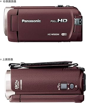 Amazon | 【整備済み品】 パナソニック HDビデオカメラ W585M 64GB