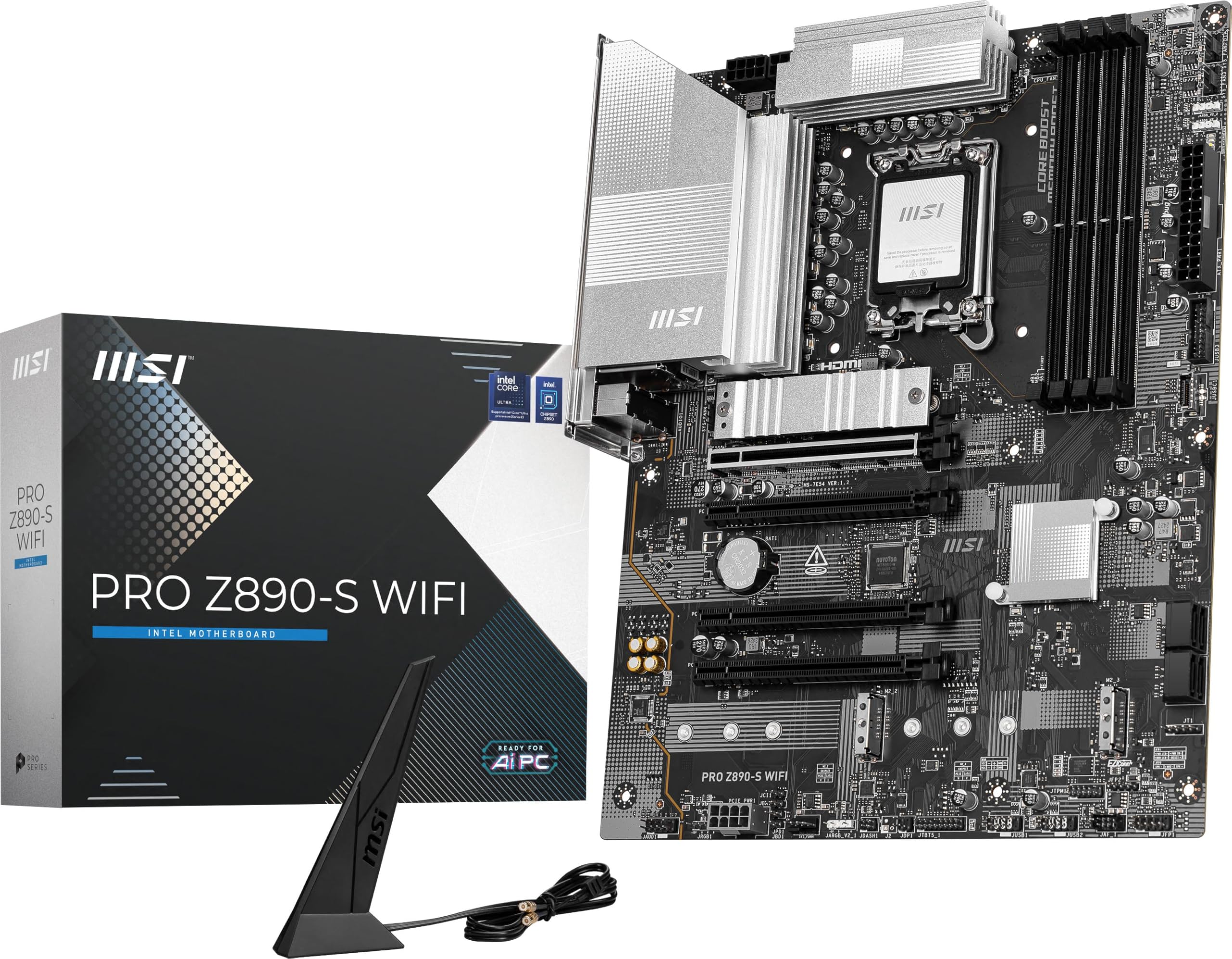 Amazon | MSI PRO Z890-S WiFi ProSeries マザーボード (Core Ultra