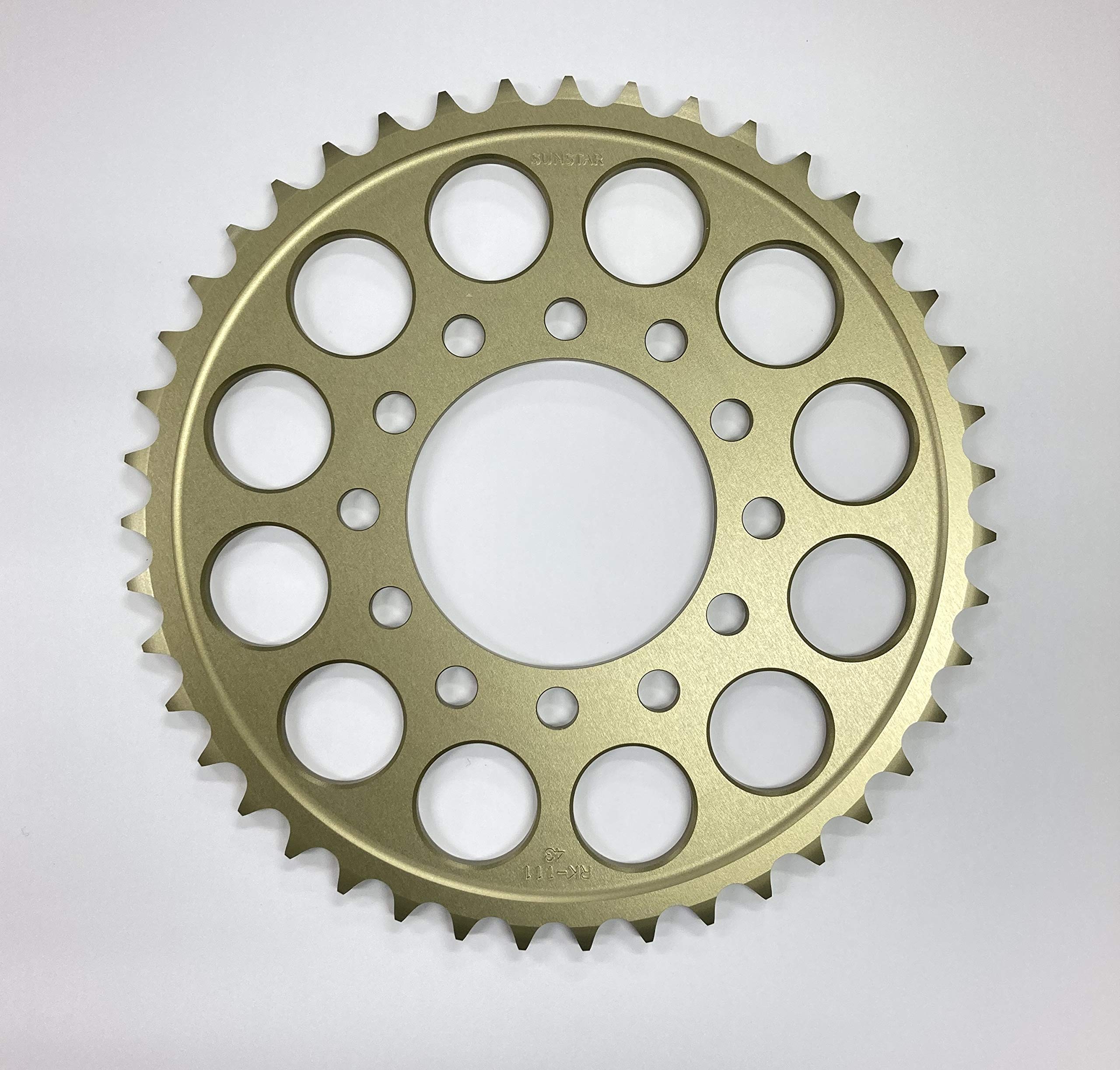 Amazon | サンスター(SUNSTAR) リアスプロケット 525-44T 12H MARVIC