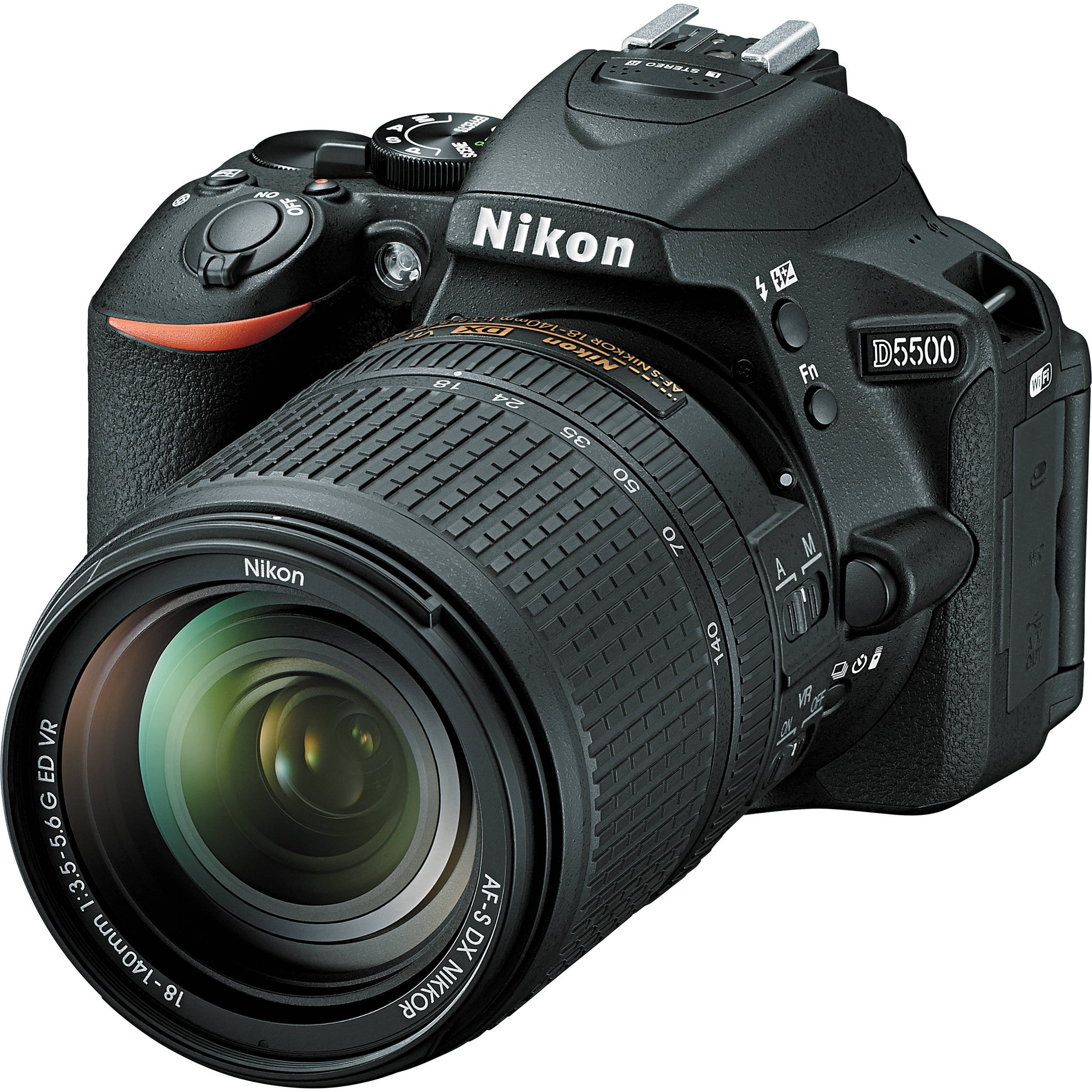 Amazon.com : Nikon D5500 DX-format Digital SLR w/ 18-140mm VR Kit