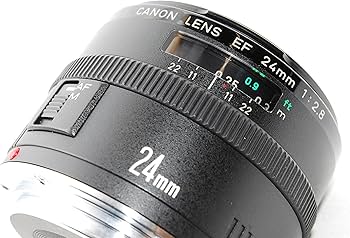 Amazon.co.jp: Canon 単焦点広角レンズ EF24mm F2.8 フルサイズ対応