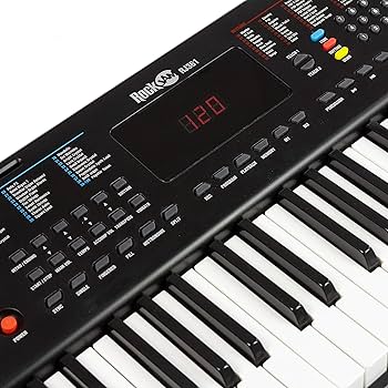 Amazon.com: RockJam 61-Key Compact Keyboard Piano with LED Display