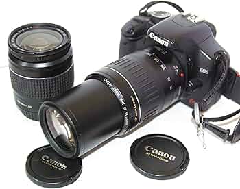 Amazon.co.jp: Canon EOS Kiss X2 Double Zoom Kit for DSLR Camera