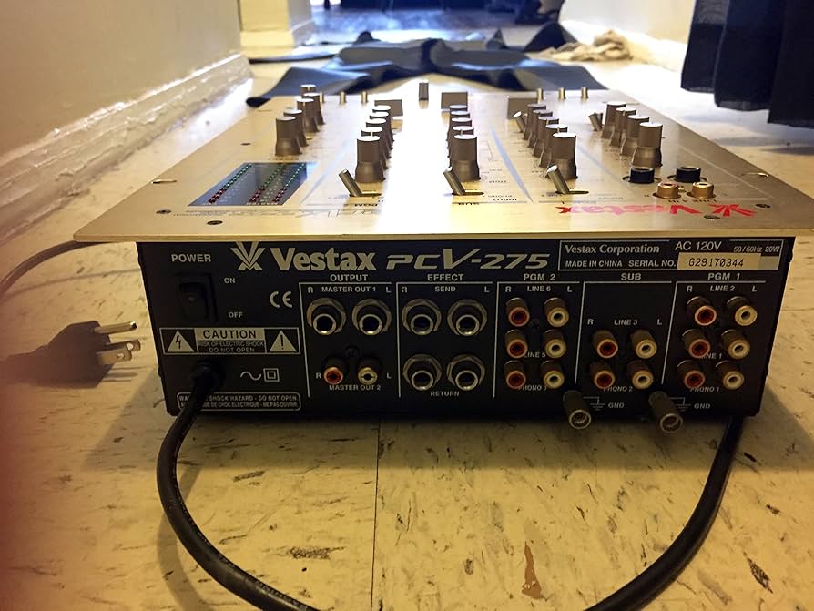 Amazon | VESTAX DJミキサー PCV-275 | DJミキサー | 楽器・音響機器