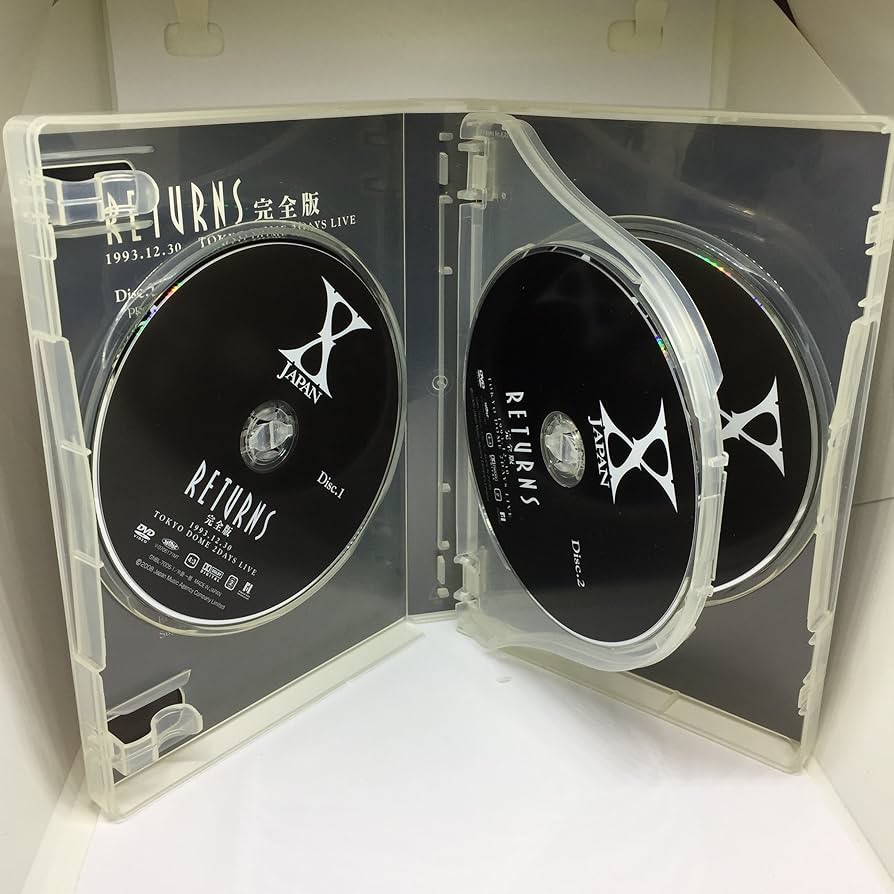 Amazon.co.jp: X JAPAN RETURNS 完全版 1993.12.30 [DVD] : X JAPAN: DVD