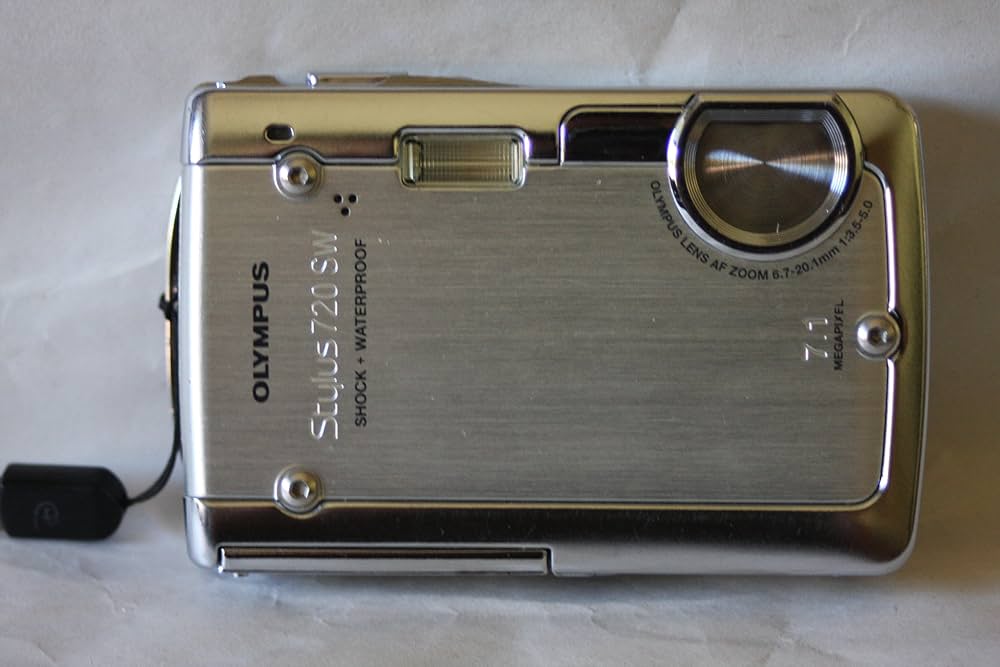 Olympus Stylus 720SW 7.1MP Ultra Slim Digital Camera with 3x