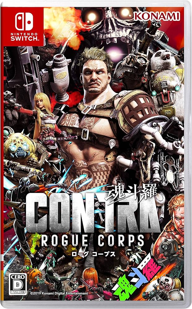 Amazon.co.jp: Switch版 CONTRA ROGUE CORPS (魂斗羅 ローグ コープス