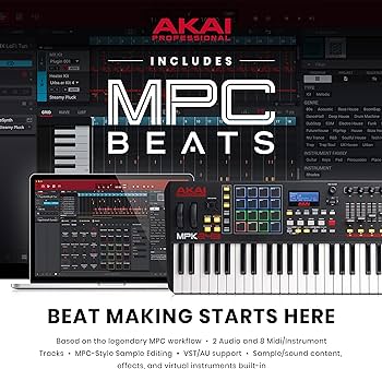 Amazon | AKAI Professional フルサイズのセミウェイト49鍵MIDI
