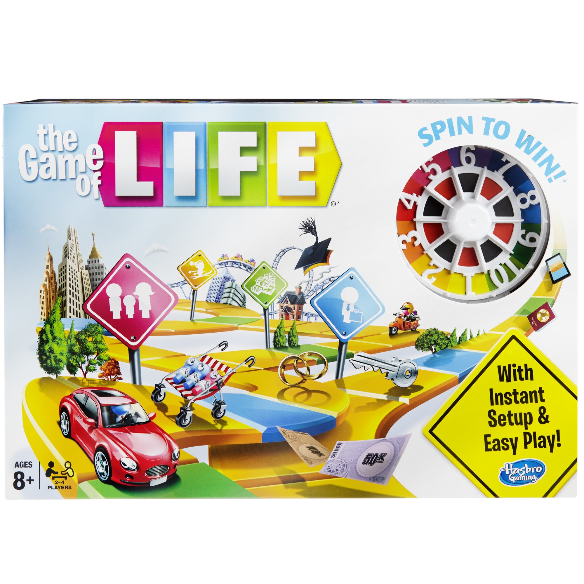 Amazon.com: Hasbro Gaming The Game of Life Game : Toys & Games