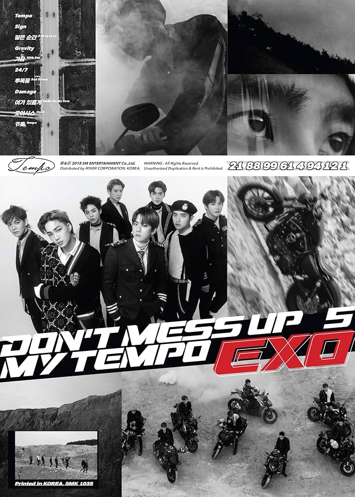 EXO The 5th Album 'DON'T MESS UP MY TEMPO' (Allegro Ver.): Amazon