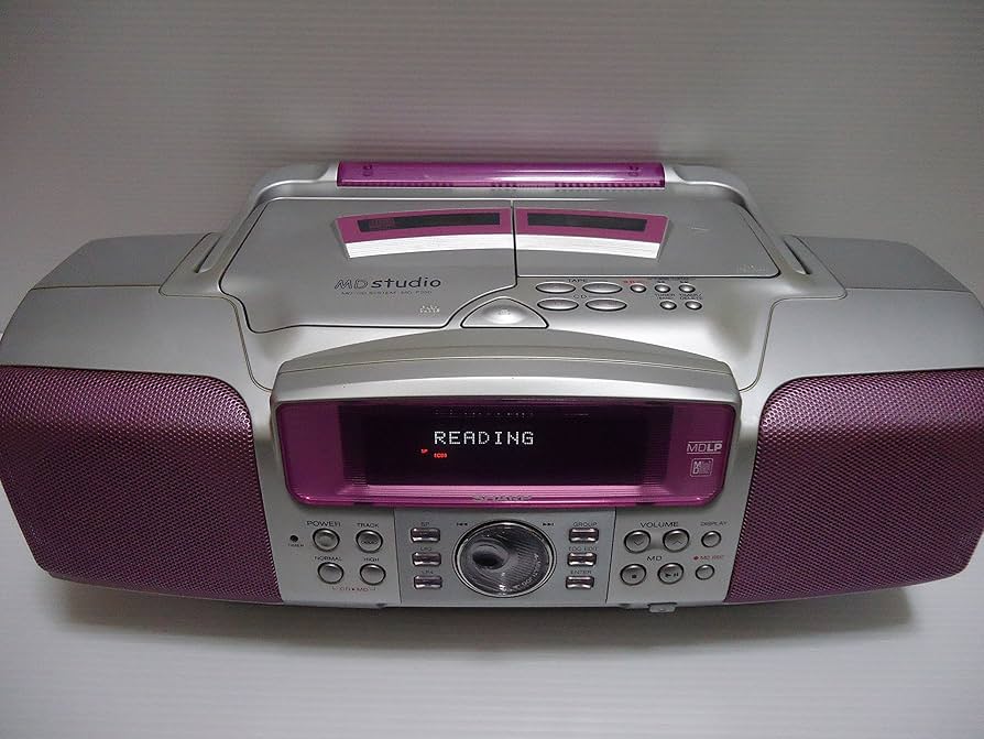 Amazon.co.jp: SHARP シャープ MD-F250-A ブルー MD Studio MD/CD