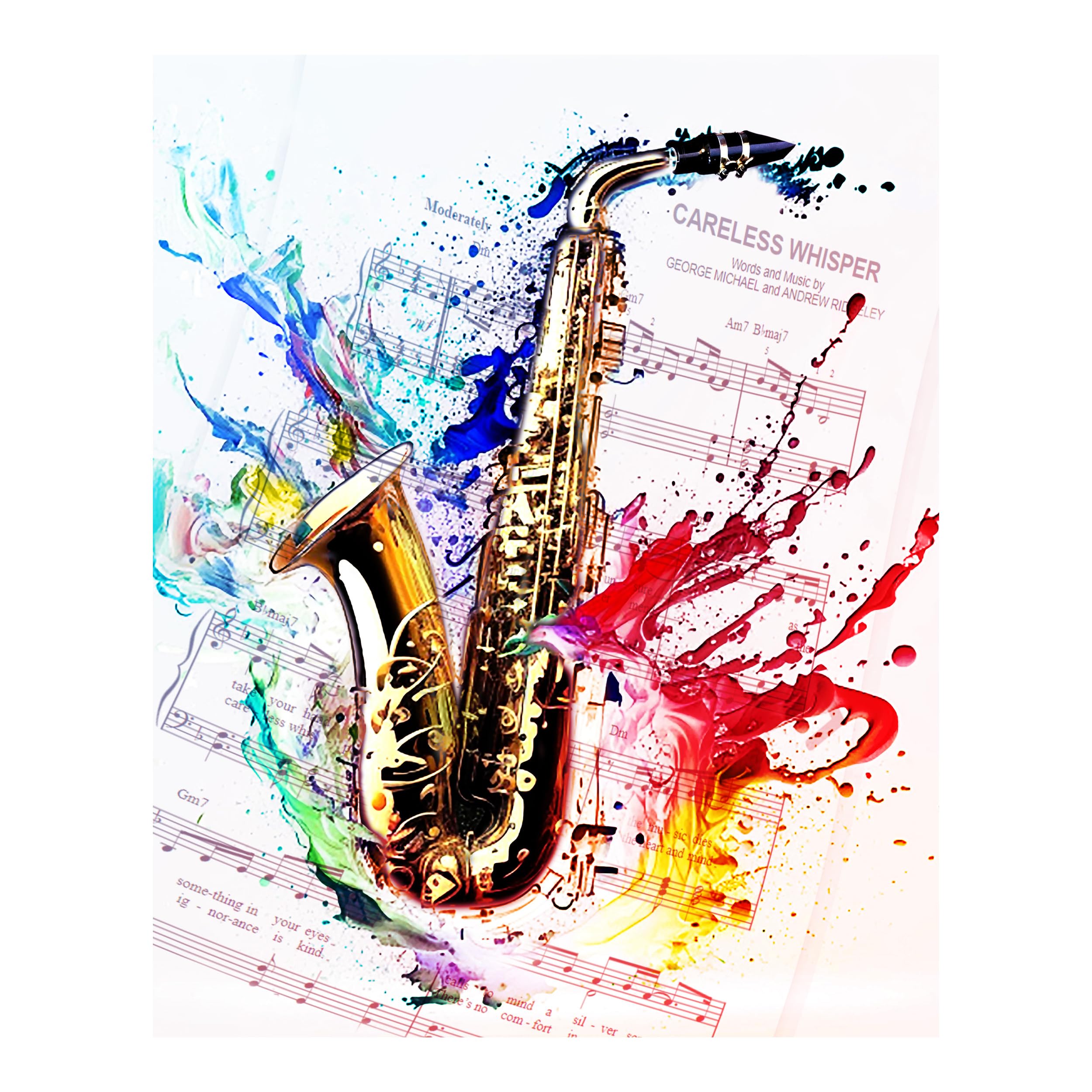 Amazon.com: AMERICAN LUXURY GIFTS Careless Whisper Saxophone