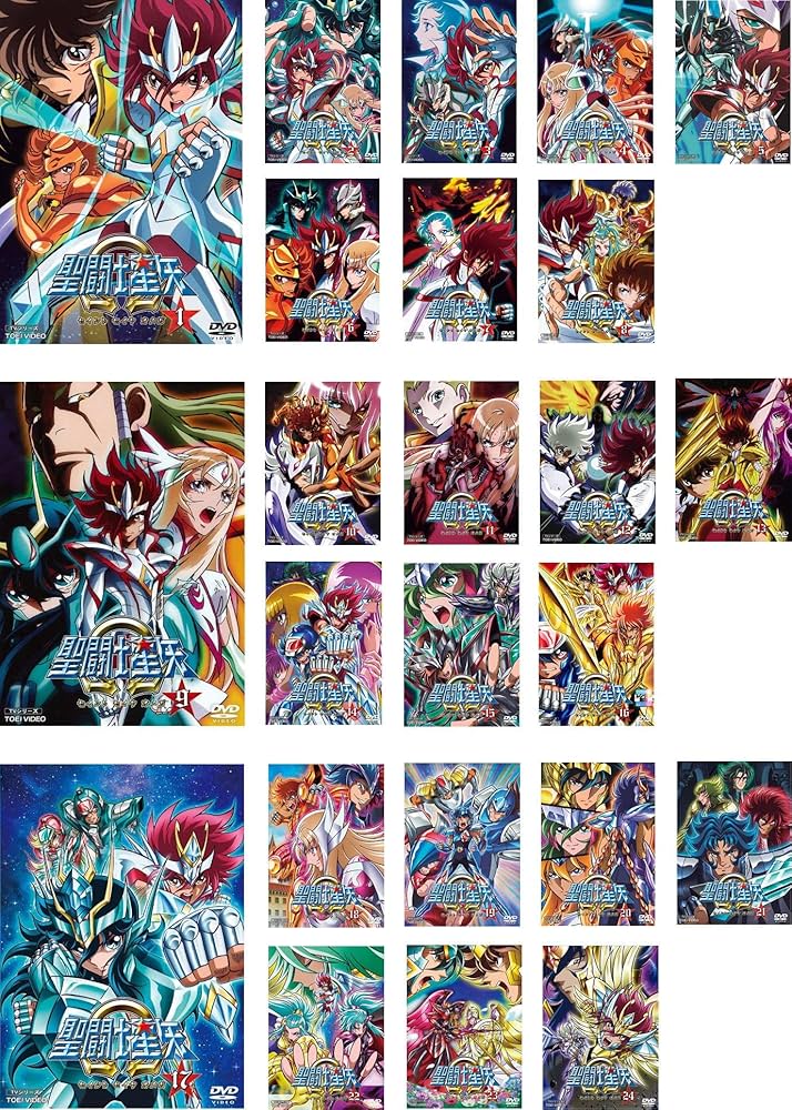 Amazon.co.jp: 聖闘士星矢 Ω [レンタル落ち] 全24巻セット [マーケット