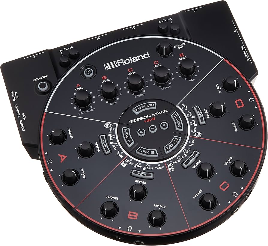 Amazon | Roland ローランド Session Mixer HS-5 | DJミキサー | 楽器