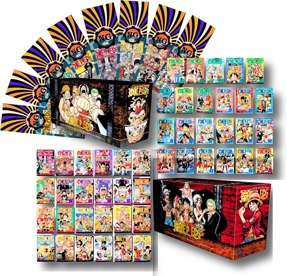 One Piece Complete Collection Set Vol 1-90 by Eiichiro Oda