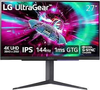 Amazon.co.jp: LG 27インチ UltraGear 4K UHD (3840x2160) ゲーミング