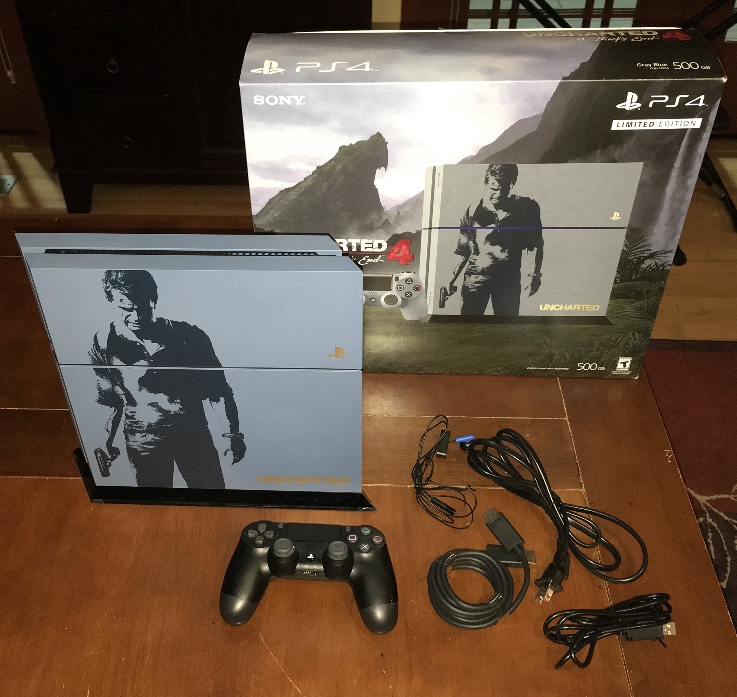 Amazon.com: PlayStation 4 500GB Console - Uncharted 4 Limited