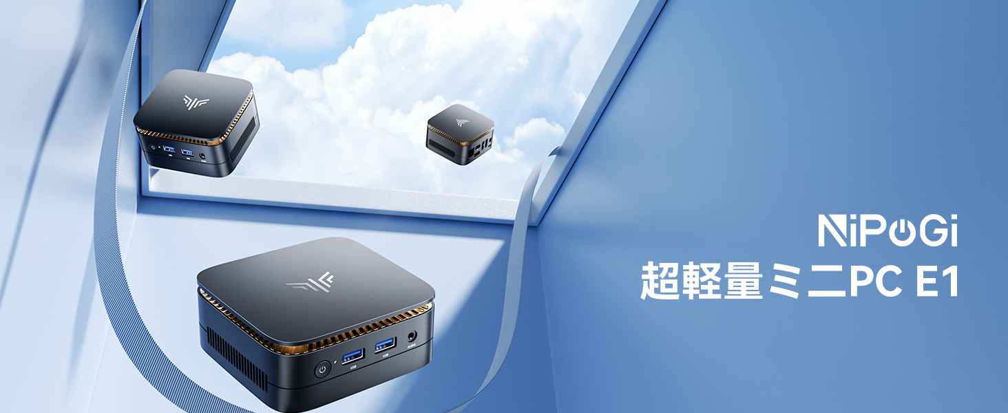 Amazon.co.jp: NiPoGi ミニpc Ryzen 3250U 【2026新モデル・業界超ミニ