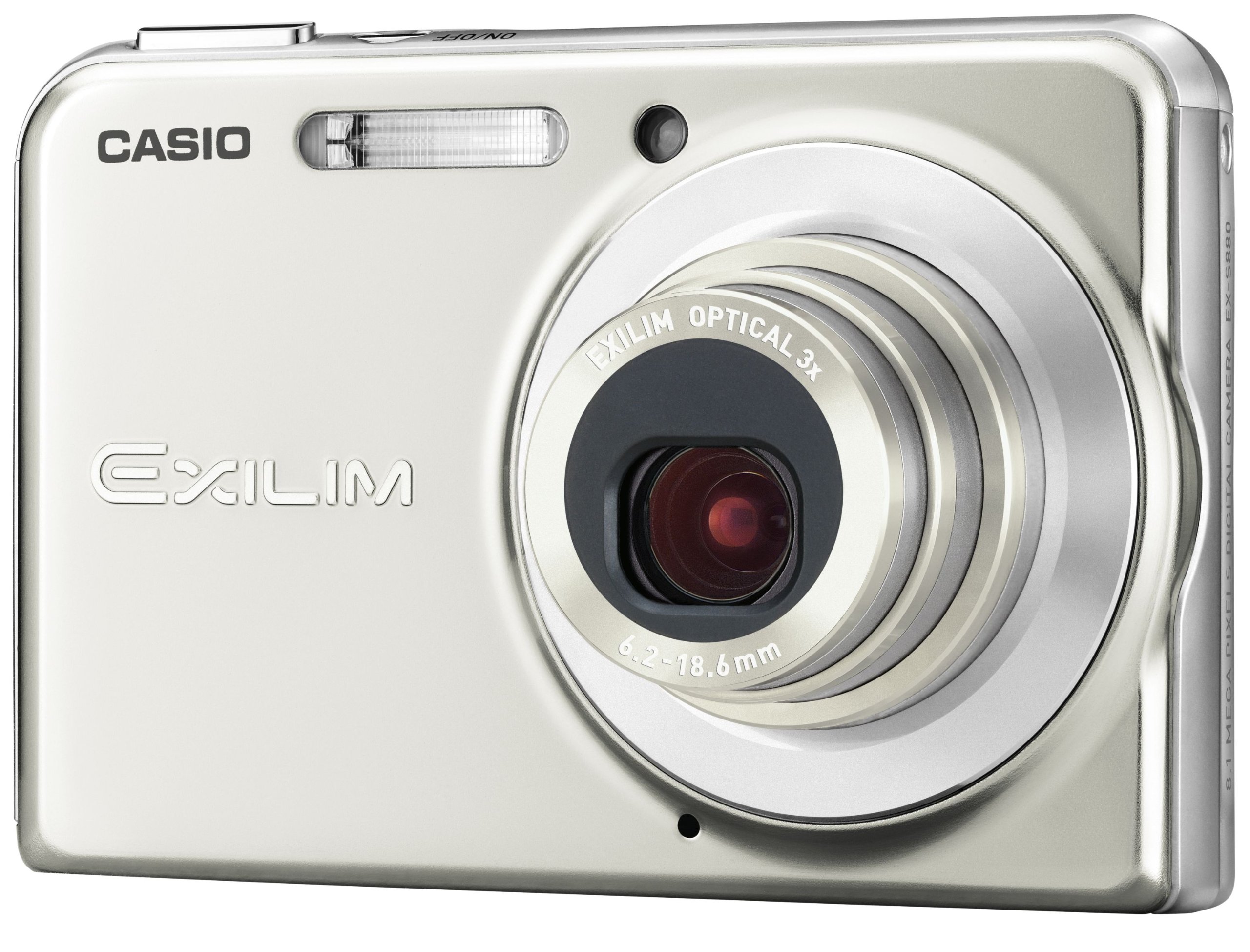 Amazon | CASIO デジタルカメラ EXILIM (エクシリム) CARD シルバー EX