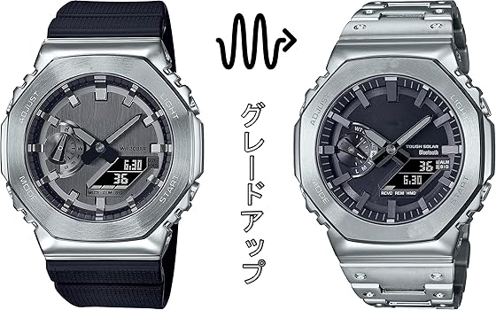 Amazon.co.jp: [P.O. BOX] G-SHOCK/Gショック GM-B2100 GA-B2100 GA