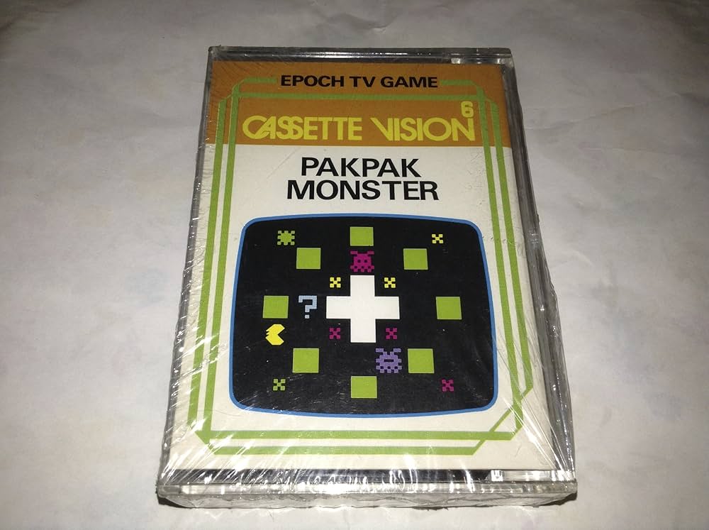 Amazon.co.jp: パクパクモンスター【カセットビジョン】 : ゲーム