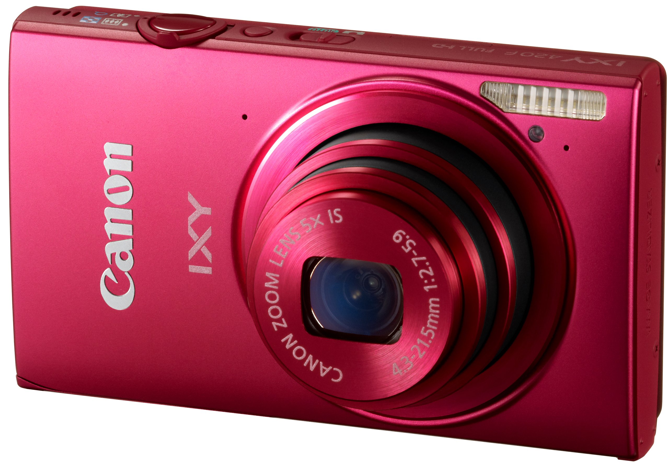 Amazon | Canon デジタルカメラ IXY 420F レッド 光学5倍ズーム 広角