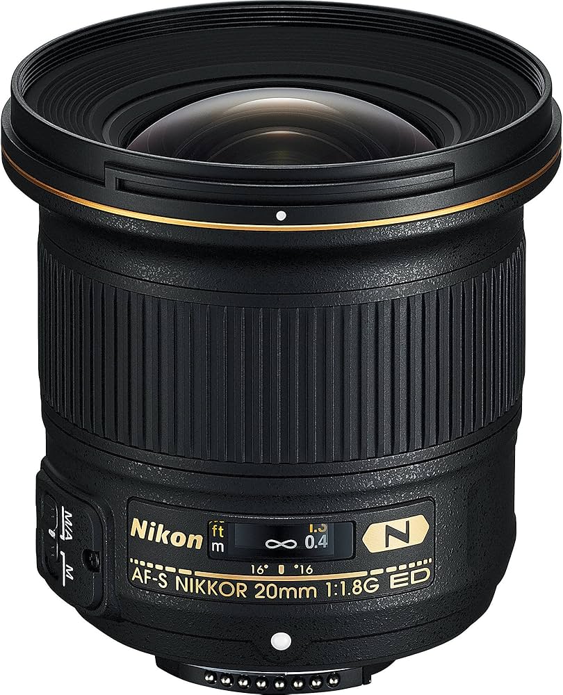 Nikon Lente fixa AF-S FX NIKKOR 20 mm f/1.8G ED com foco