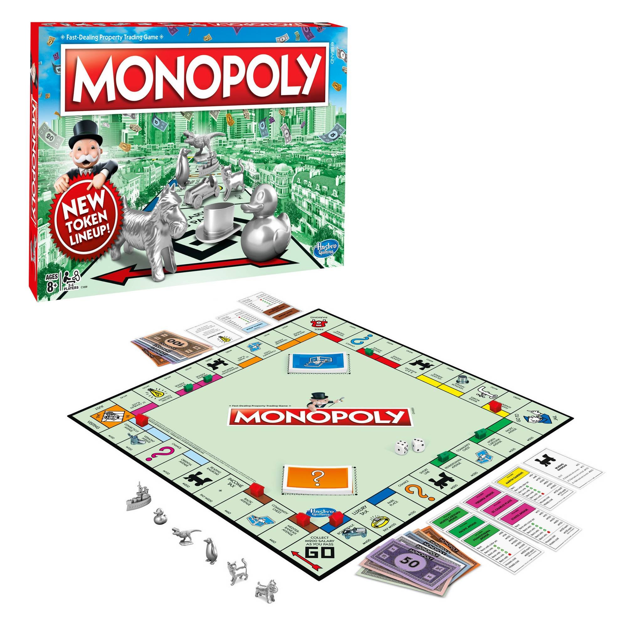 Amazon.co.jp: Monopoly Board Game (new edition) モノポリーボード