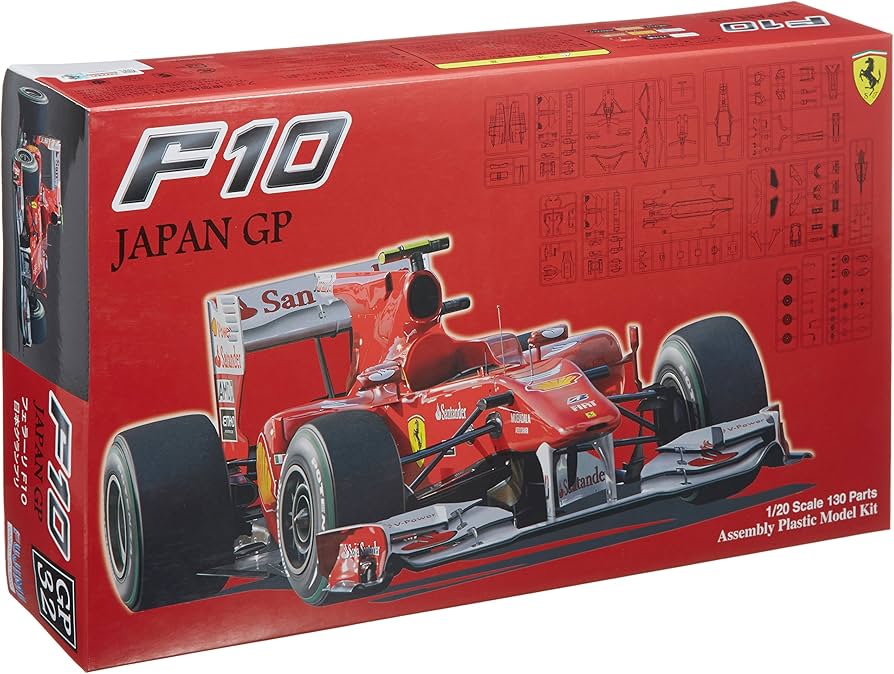 Amazon | フジミ模型 1/20 フェラーリ F10 日本GP | プラモデル 通販