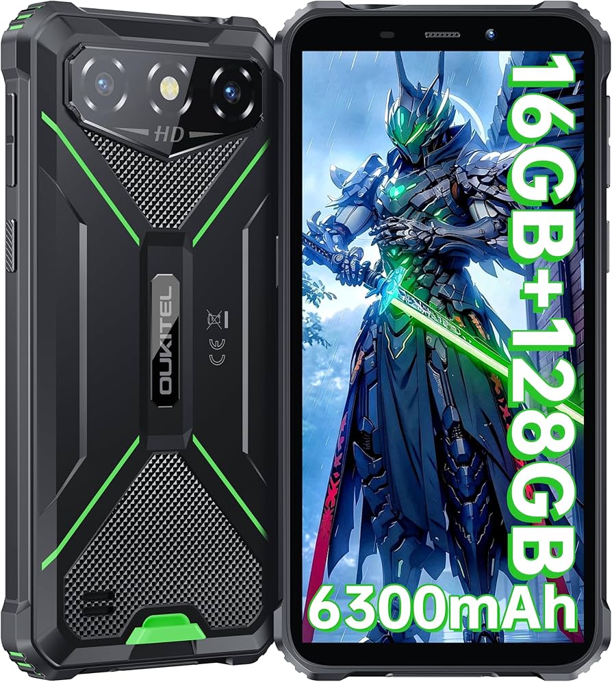Amazon | OUKITEL G3 タフネススマホ - 16GB+128GB/1TB 防水