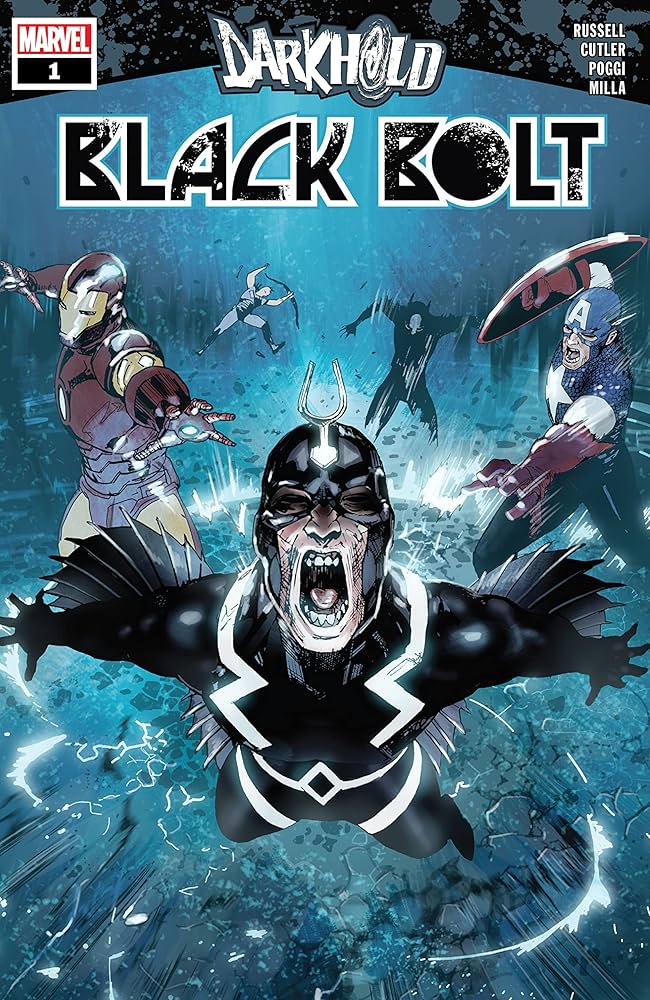 Amazon.co.jp: The Darkhold: Black Bolt (2021) #1 (The Darkhold