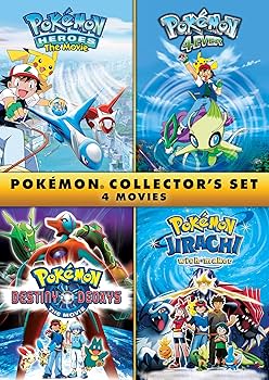 Amazon.co.jp: Pokemon Collector's Set: 4 Movies [DVD] : DVD