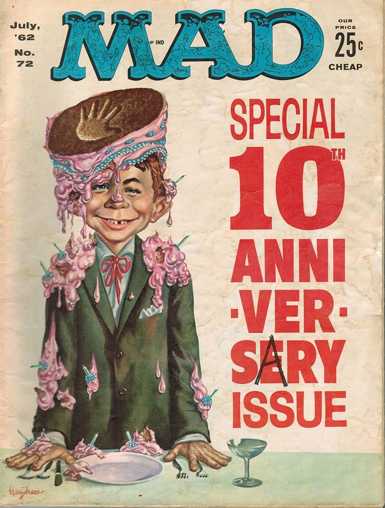 MAD MAGAZINE NO. 72 /JULY '62 |本 | 通販 | Amazon