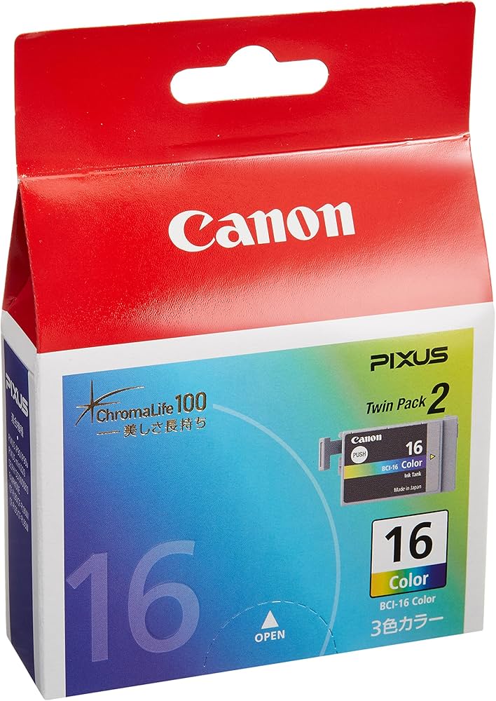 Amazon.co.jp: Canon キヤノン 純正 インクカートリッジ BCI-16 Color