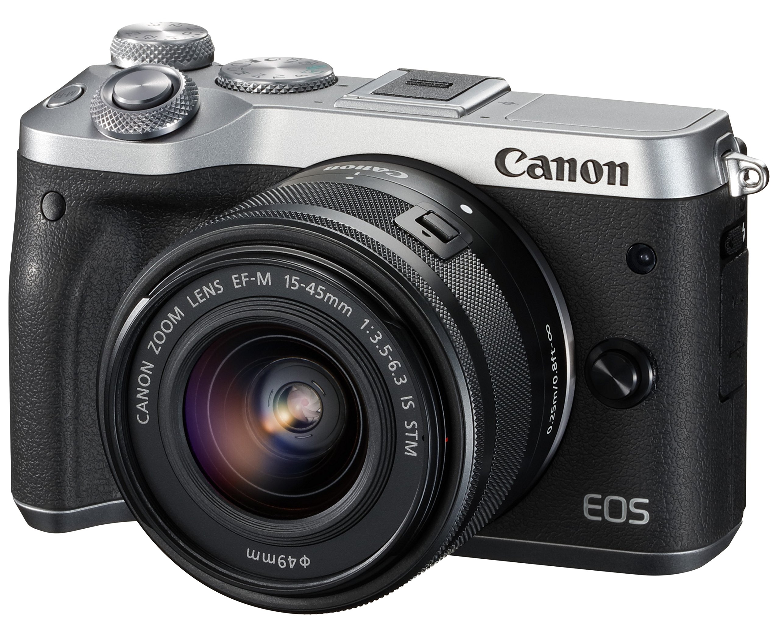 Amazon | Canon ミラーレス一眼カメラ EOS M6 レンズキット(シルバー