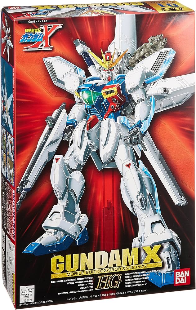 Amazon | 1/100 機動新世紀ガンダムX ガンダムX(エックス) 色分け済み
