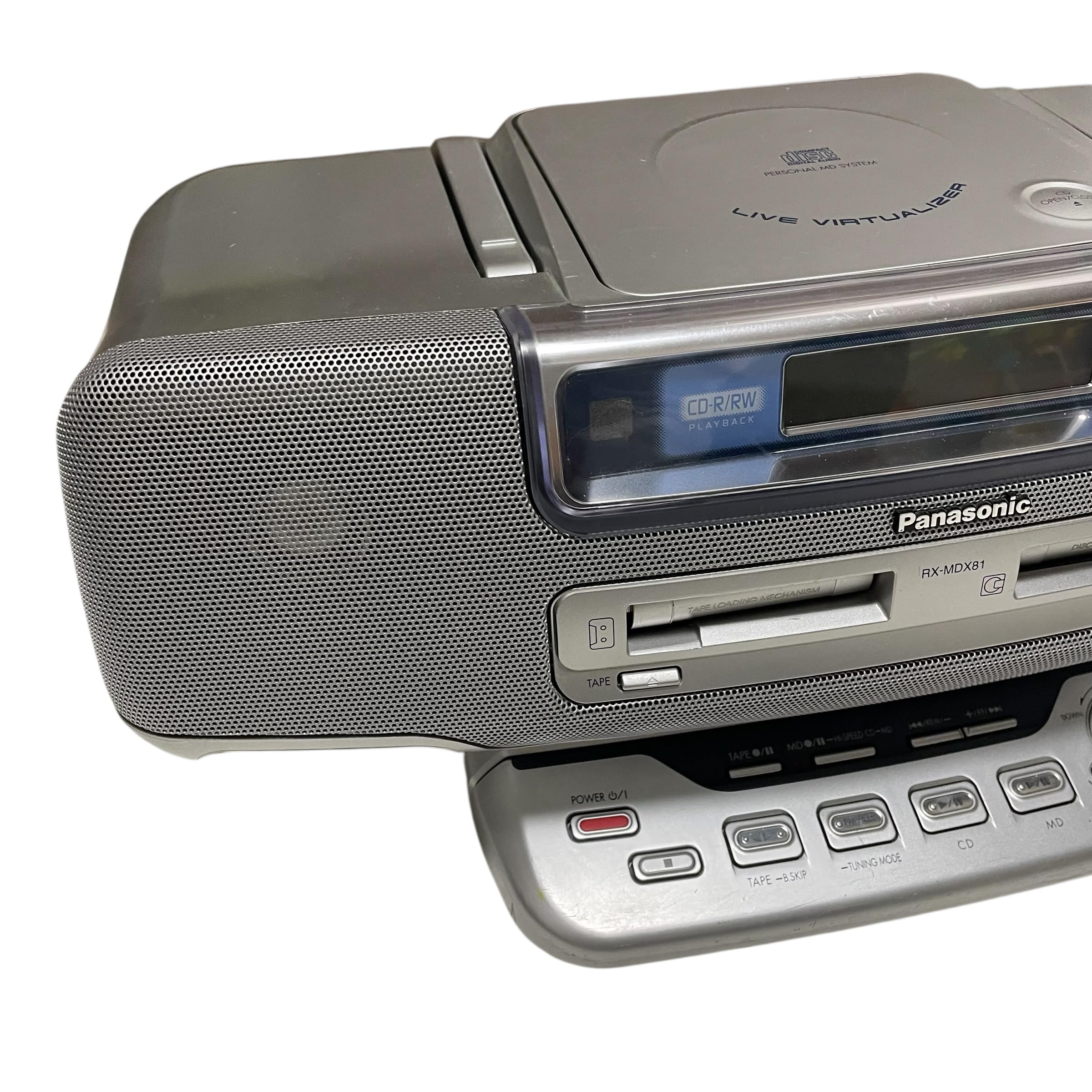 Amazon.co.jp: パナソニック MDラジカセ RX-MDX81-S : 家電＆カメラ