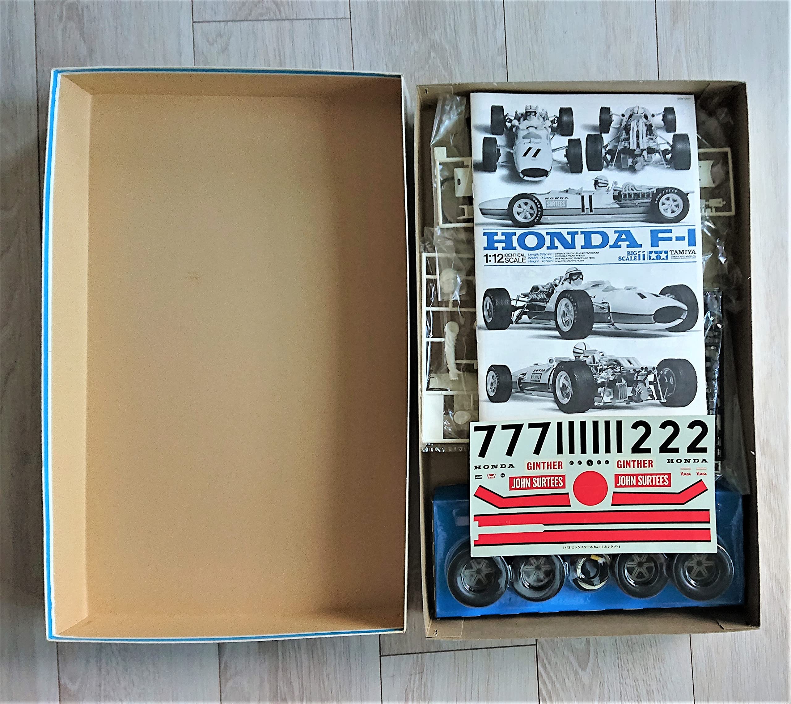 Amazon.com: Tamiya 1/12 Honda F-1 (1/12 Big Scale Car: 12011) by