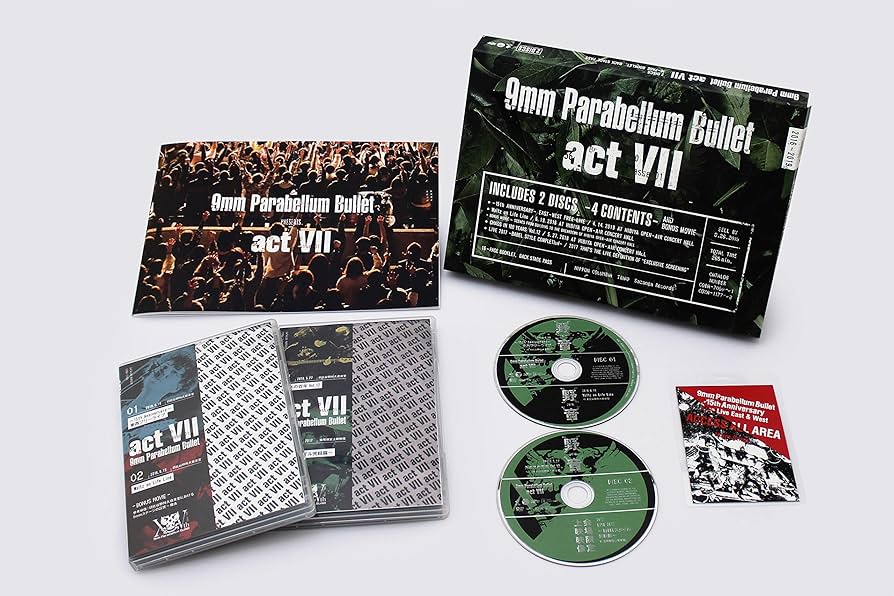 Amazon.co.jp: actVII(DVD) : 9mm Parabellum Bullet: DVD
