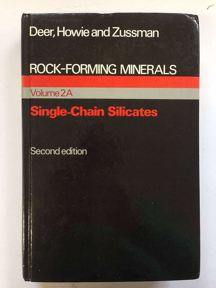 Rock Forming Minerals: v. 2A : Deer, W. A., Howie, R., Zussman, J