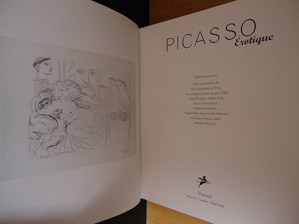 Picasso Erotique Hard cover book 英語版 Picasso Erotique Hard